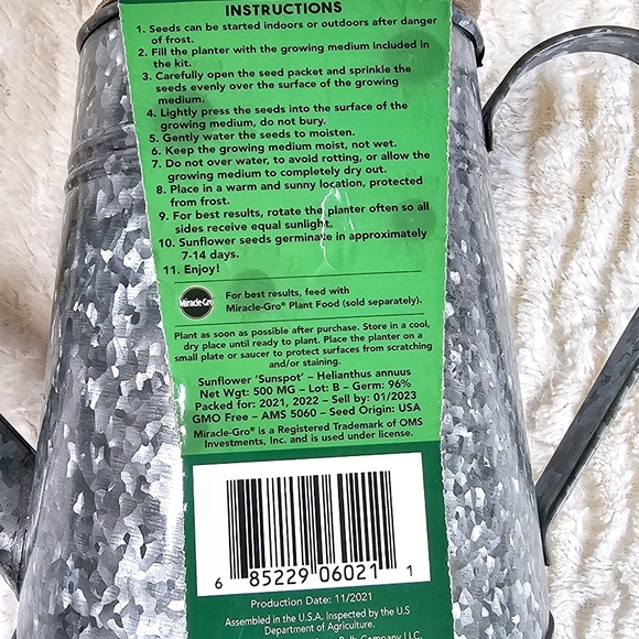 Sunflower Grow Kit - Picture 5 of 8